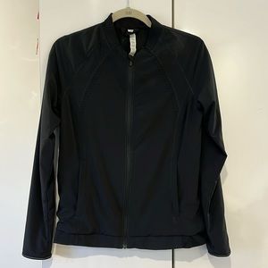 Lululemon black zip up with pockets